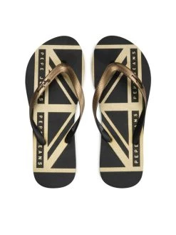 Pepe Jeans Γυναίκες Σαγιονάρες Rake Flag PLS70122 Χρυσό -Pepe Jeans Κατάστημα unnamed file 2648