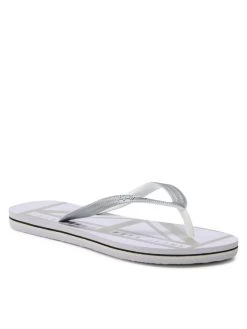 Pepe Jeans Γυναίκες Σαγιονάρες Rake Flag PLS70122 Ασημί