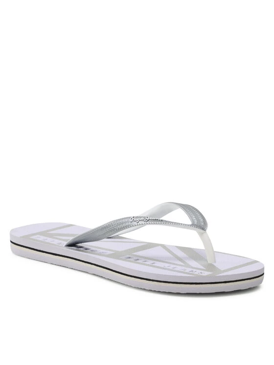 Pepe Jeans Γυναίκες Σαγιονάρες Rake Flag PLS70122 Ασημί 1 Pepe Jeans Γυναίκες Σαγιονάρες Rake Flag PLS70122 Ασημί