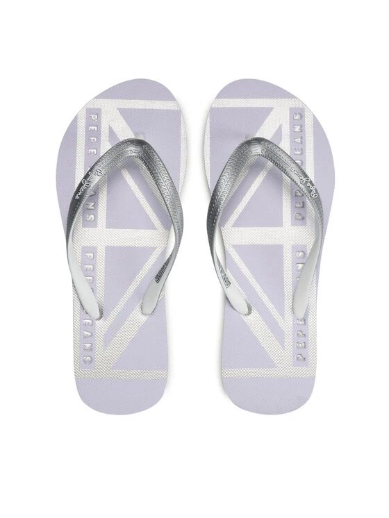 Pepe Jeans Γυναίκες Σαγιονάρες Rake Flag PLS70122 Ασημί 6 Pepe Jeans Γυναίκες Σαγιονάρες Rake Flag PLS70122 Ασημί - Image 6