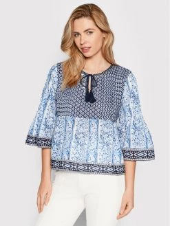 Pepe Jeans Γυναίκες Μπλουζάκια Μπλουζάκι Mavis PL304239 Μπλε Relaxed Fit