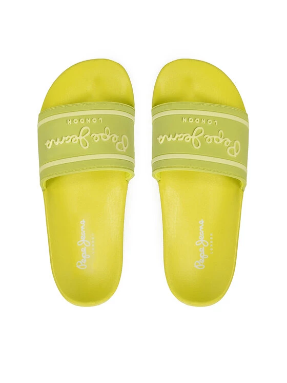 Pepe Jeans Γυναίκες Παντόφλες Slider Logo Woman PLS70112 Πράσινο 6 Pepe Jeans Γυναίκες Παντόφλες Slider Logo Woman PLS70112 Πράσινο - Image 6