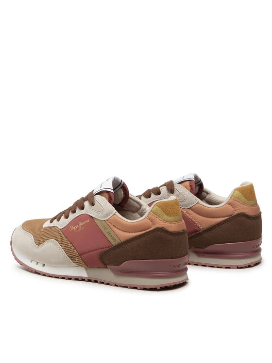 Pepe Jeans Γυναίκες Αθλητικά London W 22 PLS31313 Μπεζ 3 Pepe Jeans Γυναίκες Αθλητικά London W 22 PLS31313 Μπεζ - Image 3