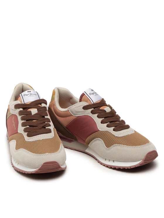 Pepe Jeans Γυναίκες Αθλητικά London W 22 PLS31313 Μπεζ 5 Pepe Jeans Γυναίκες Αθλητικά London W 22 PLS31313 Μπεζ - Image 5