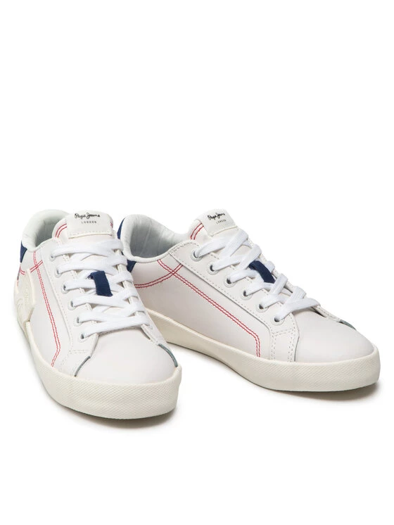 Pepe Jeans Γυναίκες Αθλητικά Kioto Tech PLS31302 Λευκό 5 Pepe Jeans Γυναίκες Αθλητικά Kioto Tech PLS31302 Λευκό - Image 5