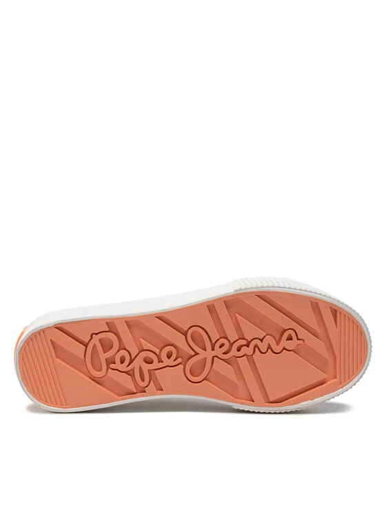 Pepe Jeans Γυναίκες Αθλητικά Ottis W Bass PLS31299 Λευκό 4 Pepe Jeans Γυναίκες Αθλητικά Ottis W Bass PLS31299 Λευκό - Image 4