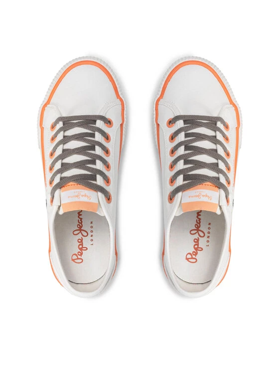 Pepe Jeans Γυναίκες Αθλητικά Ottis W Bass PLS31299 Λευκό 6 Pepe Jeans Γυναίκες Αθλητικά Ottis W Bass PLS31299 Λευκό - Image 6