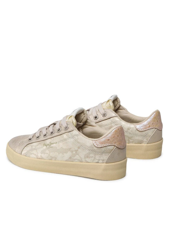 Pepe Jeans Γυναίκες Αθλητικά Kioto Shine PLS31301 Μπεζ 3 Pepe Jeans Γυναίκες Αθλητικά Kioto Shine PLS31301 Μπεζ - Image 3