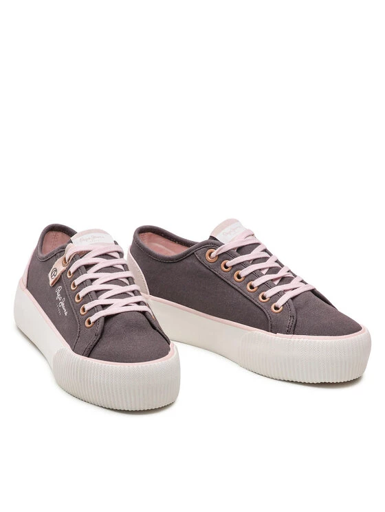 Pepe Jeans Γυναίκες Κλειστά Παπούτσια Πάνινα παπούτσια Ottis W Bass PLS31299 Μωβ 5 Pepe Jeans Γυναίκες Κλειστά Παπούτσια Πάνινα παπούτσια Ottis W Bass PLS31299 Μωβ - Image 5