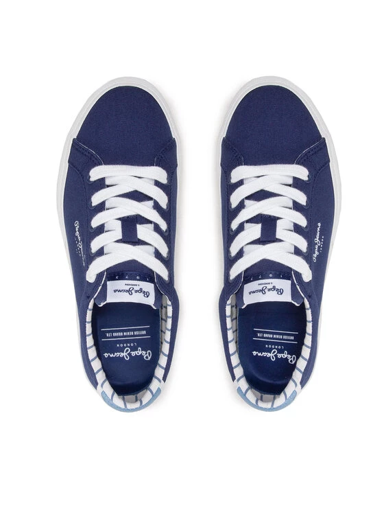 Pepe Jeans Γυναίκες Κλειστά Παπούτσια Πάνινα παπούτσια Kenton Bass PLS31293 Σκούρο μπλε 6 Pepe Jeans Γυναίκες Κλειστά Παπούτσια Πάνινα παπούτσια Kenton Bass PLS31293 Σκούρο μπλε - Image 6