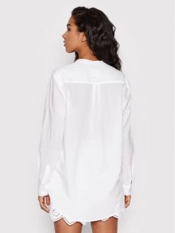 Pepe Jeans Γυναίκες Casual Πουκάμισα Πουκάμισο Helia PL304215 Λευκό Regular Fit -Pepe Jeans Κατάστημα unnamed file 279