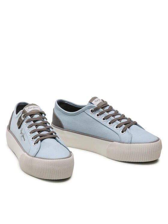 Pepe Jeans Γυναίκες Κλειστά Παπούτσια Πάνινα παπούτσια Ottis W Bass PLS31299 Μπλε 5 Pepe Jeans Γυναίκες Κλειστά Παπούτσια Πάνινα παπούτσια Ottis W Bass PLS31299 Μπλε - Image 5