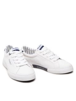 Pepe Jeans Γυναίκες Κλειστά Παπούτσια Πάνινα παπούτσια Kenton Bass PLS31293 Λευκό -Pepe Jeans Κατάστημα unnamed file 2797