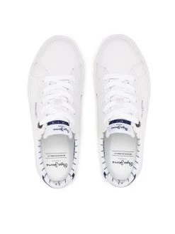 Pepe Jeans Γυναίκες Κλειστά Παπούτσια Πάνινα παπούτσια Kenton Bass PLS31293 Λευκό -Pepe Jeans Κατάστημα unnamed file 2798