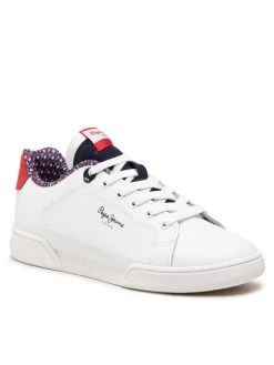 Pepe Jeans Γυναίκες Αθλητικά Lambert W Origin PLS31297 Λευκό