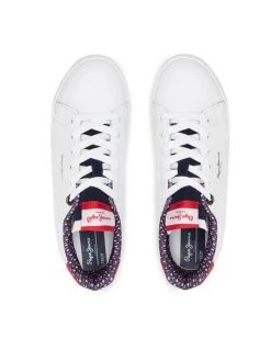 Pepe Jeans Γυναίκες Αθλητικά Lambert W Origin PLS31297 Λευκό -Pepe Jeans Κατάστημα unnamed file 2804