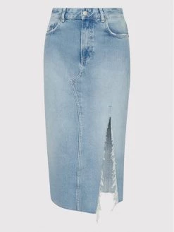 Pepe Jeans Γυναίκες Φούστες Τζιν Φούστα τζιν Piper Reclaim PL900982 Μπλε Regular Fit -Pepe Jeans Κατάστημα unnamed file 2815