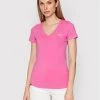 Pepe Jeans Γυναίκες T-shirts T-Shirt Violette PL505067 Ροζ Slim Fit