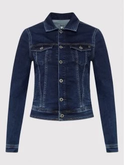 Pepe Jeans Γυναίκες Τζιν Μπουφάν Τζιν μπουφάν GYMDIGO Core PL402052 Σκούρο μπλε Regular Fit -Pepe Jeans Κατάστημα unnamed file 2877