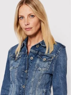 Pepe Jeans Γυναίκες Τζιν Μπουφάν Τζιν μπουφάν Thrift PL402011 Μπλε Regular Fit -Pepe Jeans Κατάστημα unnamed file 2881