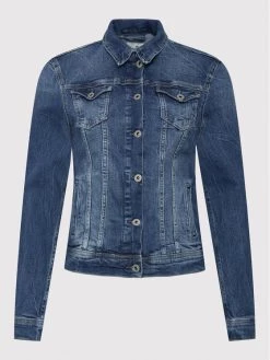 Pepe Jeans Γυναίκες Τζιν Μπουφάν Τζιν μπουφάν Thrift PL402011 Μπλε Regular Fit -Pepe Jeans Κατάστημα unnamed file 2883
