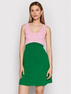 Pepe Jeans Γυναίκες Καθημερινά Φορέματα Φόρεμα καθημερινό Biffy PL953092 Πράσινο Regular Fit