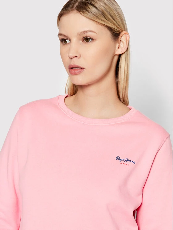 Pepe Jeans Γυναίκες Μπλούζες Μπλούζα Calista PL581189 Ροζ Regular Fit 4 Pepe Jeans Γυναίκες Μπλούζες Μπλούζα Calista PL581189 Ροζ Regular Fit - Image 4