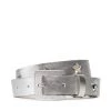 Pepe Jeans Γυναίκες Ζώνες Ζώνη Γυναικεία Stars Belt PG020360 Ασημί