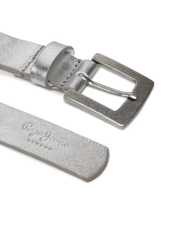 Pepe Jeans Γυναίκες Ζώνες Ζώνη Γυναικεία Stars Belt PG020360 Ασημί 2 Pepe Jeans Γυναίκες Ζώνες Ζώνη Γυναικεία Stars Belt PG020360 Ασημί - Image 2