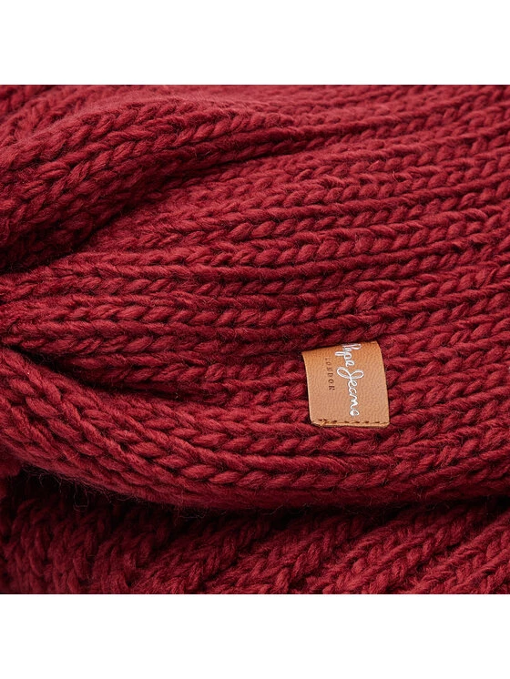 Pepe Jeans Γυναίκες Κασκόλ Πασμίνα Emily Scarf PL060185 Μπορντό 2 Pepe Jeans Γυναίκες Κασκόλ Πασμίνα Emily Scarf PL060185 Μπορντό - Image 2