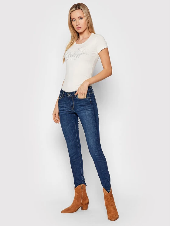 Pepe Jeans Γυναίκες Τζιν Soho PL204174 Σκούρο μπλε Skinny Fit 2 Pepe Jeans Γυναίκες Τζιν Soho PL204174 Σκούρο μπλε Skinny Fit - Image 2