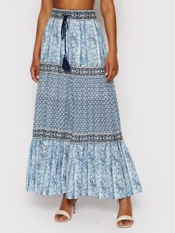 Pepe Jeans Γυναίκες Φούστα Maxi Jordane PL900972 Μπλε Regular Fit