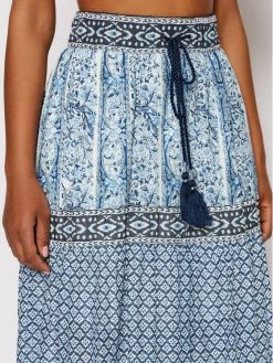 Pepe Jeans Γυναίκες Φούστα Maxi Jordane PL900972 Μπλε Regular Fit -Pepe Jeans Κατάστημα unnamed file 2992