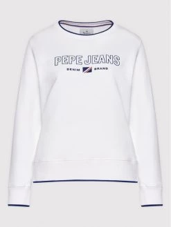 Pepe Jeans Γυναίκες Μπλούζες Μπλούζα Charlotte PL581195 Λευκό Regular Fit -Pepe Jeans Κατάστημα unnamed file 301