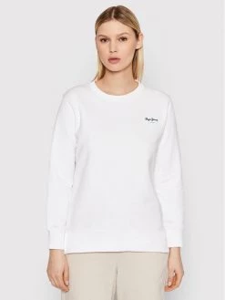 Pepe Jeans Γυναίκες Μπλούζες Μπλούζα Calista PL581189 Λευκό Regular Fit