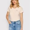 Pepe Jeans Γυναίκες T-shirts T-Shirt Bellrose PL505051 Ροζ Slim Fit