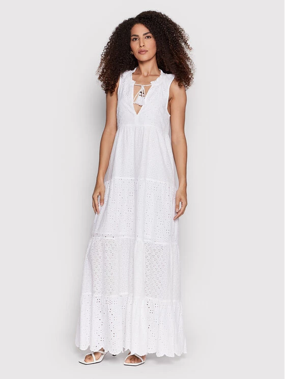 Pepe Jeans Γυναίκες Καλοκαιρινά Φορέματα Φόρεμα καλοκαιρινό Nathan PL953053 Λευκό Regular Fit 1 Pepe Jeans Γυναίκες Καλοκαιρινά Φορέματα Φόρεμα καλοκαιρινό Nathan PL953053 Λευκό Regular Fit