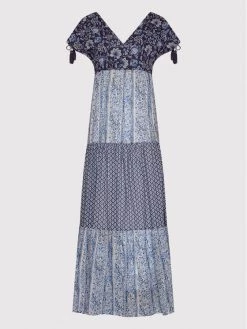 Pepe Jeans Γυναίκες Καλοκαιρινά Φορέματα Φόρεμα καλοκαιρινό Marielle PL953035 Σκούρο μπλε Relaxed Fit -Pepe Jeans Κατάστημα unnamed file 3048