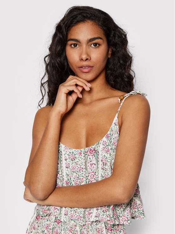 Pepe Jeans Γυναίκες Καλοκαιρινά Φορέματα Φόρεμα καλοκαιρινό Martine PL953043 Μπεζ Regular Fit 4 Pepe Jeans Γυναίκες Καλοκαιρινά Φορέματα Φόρεμα καλοκαιρινό Martine PL953043 Μπεζ Regular Fit - Image 4