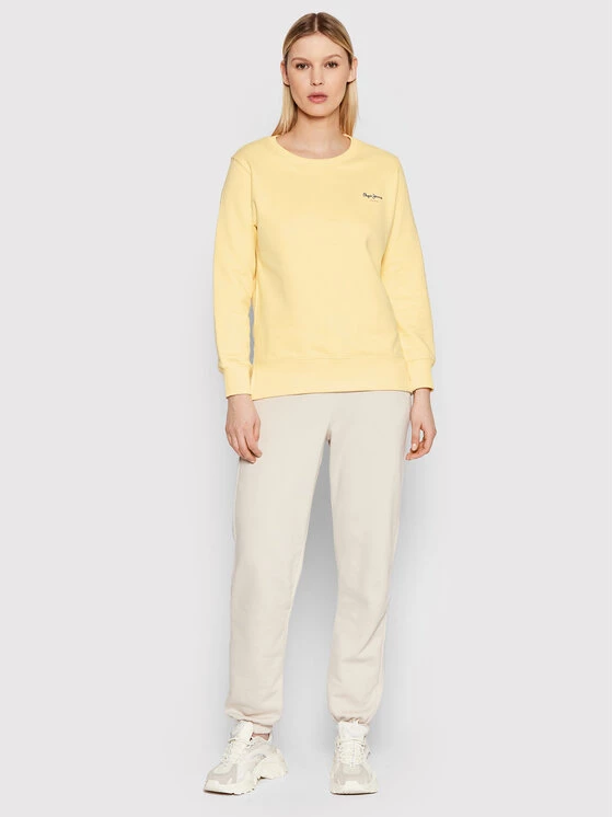 Pepe Jeans Γυναίκες Μπλούζες Μπλούζα Calista PL581189 Κίτρινο Regular Fit 2 Pepe Jeans Γυναίκες Μπλούζες Μπλούζα Calista PL581189 Κίτρινο Regular Fit - Image 2