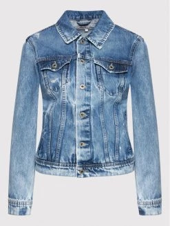 Pepe Jeans Γυναίκες Τζιν Μπουφάν Τζιν μπουφάν Rose PL402053 Σκούρο μπλε Regular Fit -Pepe Jeans Κατάστημα unnamed file 3099