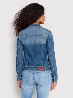 Pepe Jeans Γυναίκες Τζιν Μπουφάν Τζιν μπουφάν Thrift PL402011 Μπλε Regular Fit -Pepe Jeans Κατάστημα unnamed file 3102