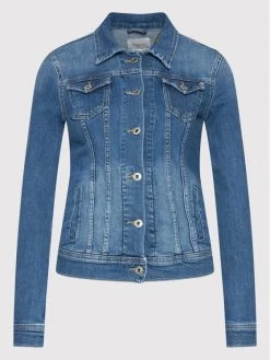 Pepe Jeans Γυναίκες Τζιν Μπουφάν Τζιν μπουφάν Thrift PL402011 Μπλε Regular Fit -Pepe Jeans Κατάστημα unnamed file 3104