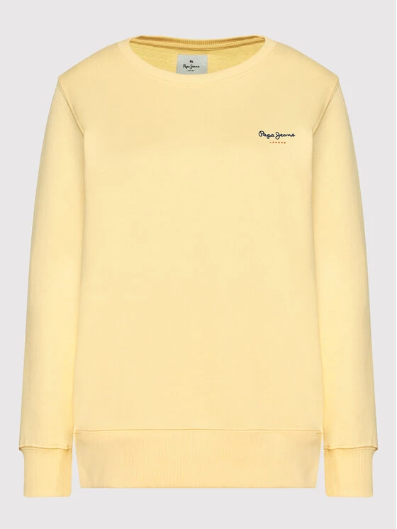 Pepe Jeans Γυναίκες Μπλούζες Μπλούζα Calista PL581189 Κίτρινο Regular Fit 5 Pepe Jeans Γυναίκες Μπλούζες Μπλούζα Calista PL581189 Κίτρινο Regular Fit - Image 5