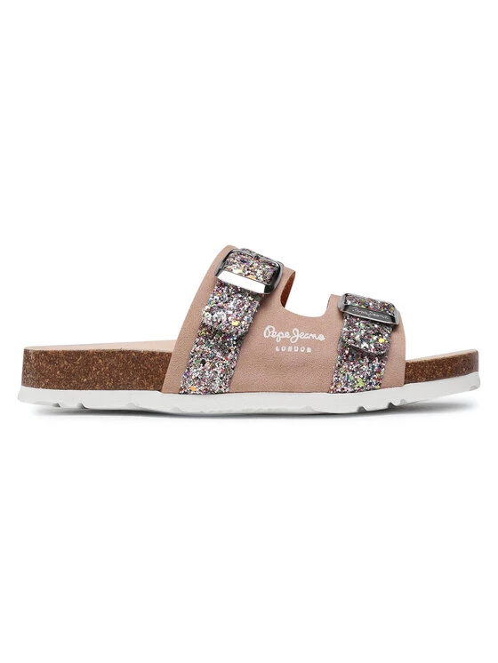 Pepe Jeans Γυναίκες Παντόφλες Bio Pala Glitter PGS90168 Μπεζ 2 Pepe Jeans Γυναίκες Παντόφλες Bio Pala Glitter PGS90168 Μπεζ - Image 2