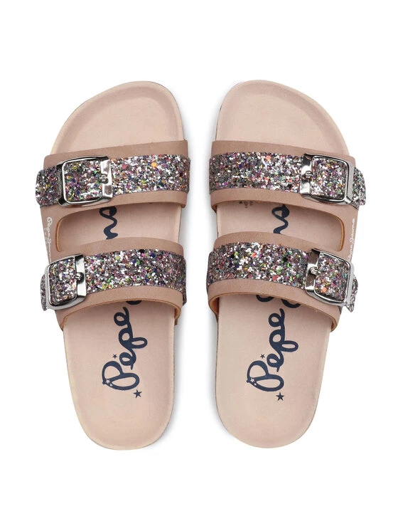 Pepe Jeans Γυναίκες Παντόφλες Bio Pala Glitter PGS90168 Μπεζ 6 Pepe Jeans Γυναίκες Παντόφλες Bio Pala Glitter PGS90168 Μπεζ - Image 6