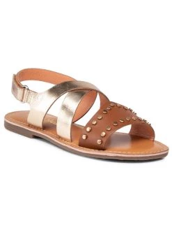 Pepe Jeans Γυναίκες Σανδάλια Mandy Studs PGS90173 Χρυσό