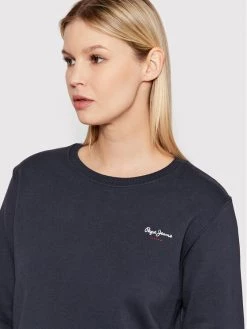 Pepe Jeans Γυναίκες Μπλούζες Μπλούζα Calista PL581189 Σκούρο μπλε Regular Fit -Pepe Jeans Κατάστημα unnamed file 315