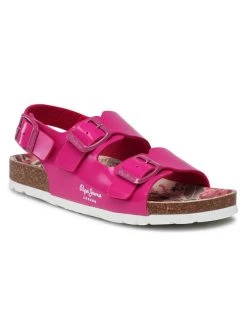 Pepe Jeans Παιδιά Παντόφλες Σανδάλια Bio Basic Buckles PGS90163 Ροζ