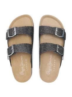 Pepe Jeans Γυναίκες Παντόφλες Oban Mesh PLS90520 Μαύρο -Pepe Jeans Κατάστημα unnamed file 3186